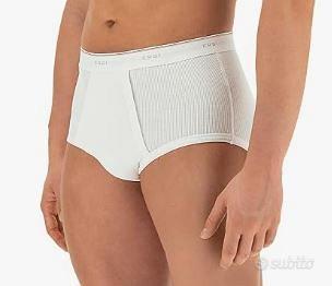 CAGI 3 Slip Classico Uomo 1200 Alto con Apertura