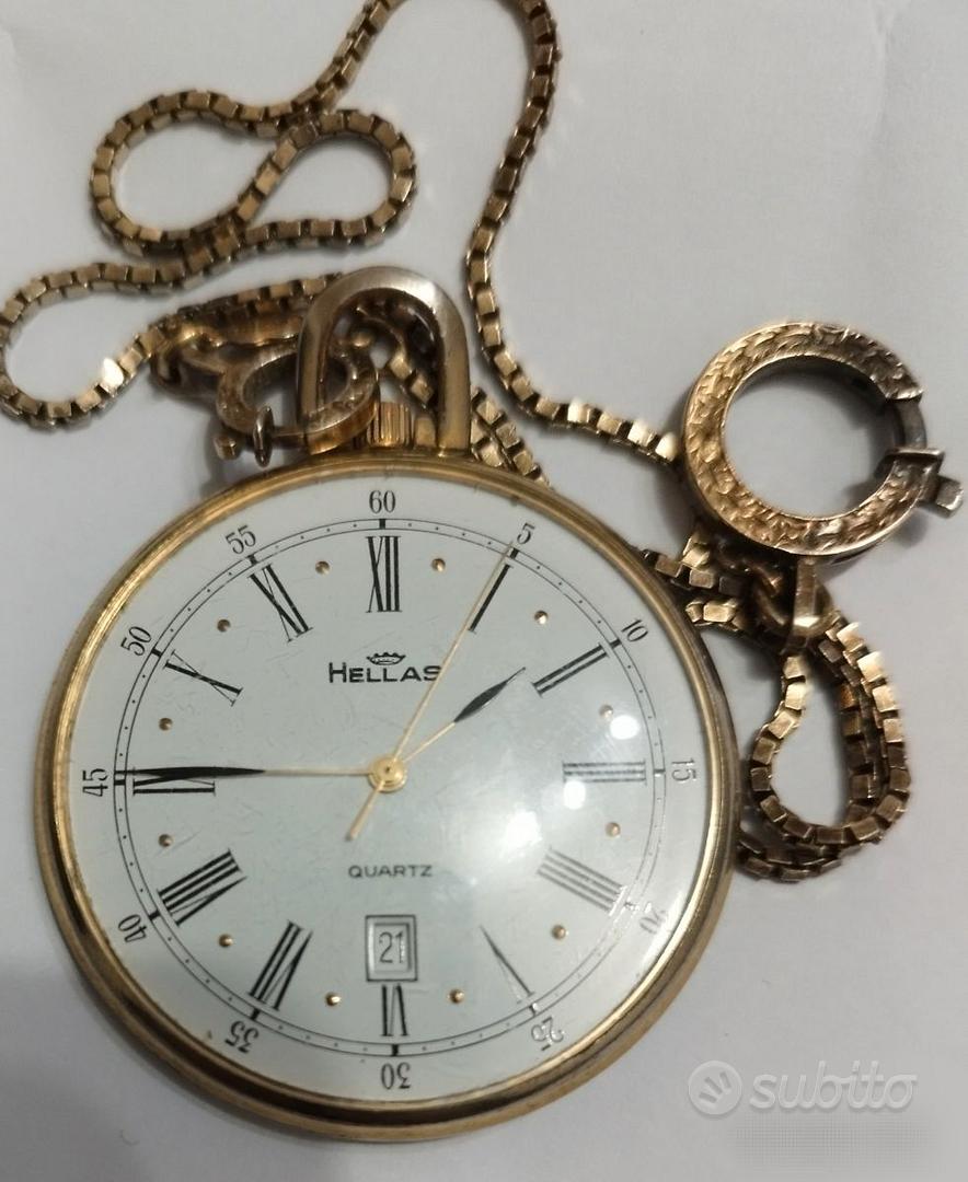 OROLOGIO DA TASCA HELLAS ORIGINALE Collezionismo In vendita a