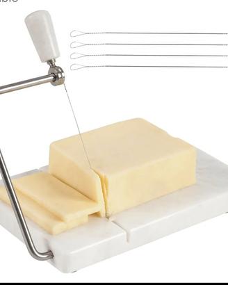 Tagliere per formaggi artigianale in marmo
