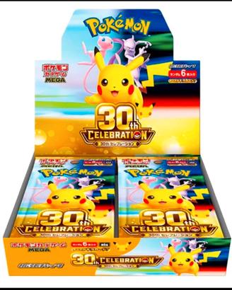 TCG Mega 30th Celebration Booster Box 


