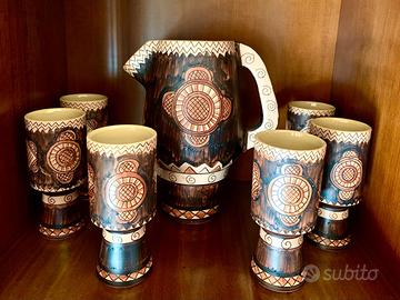 PARTICOLARE SERVIZIO VINTAGE SANTUCCI DERUTA