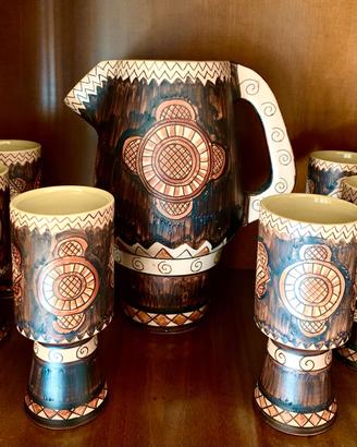 PARTICOLARE SERVIZIO VINTAGE SANTUCCI DERUTA