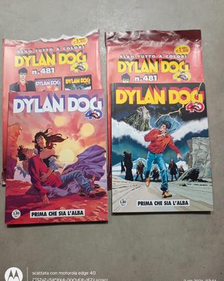 dilan dylan dog 481 regular e Claudio villa 