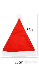 Cappello Babbo Natale Feste Natalizie Festivita'