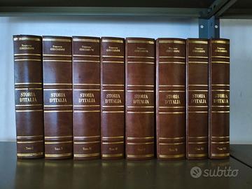 Storia d'Italia Guicciardini – 8 volumi completi