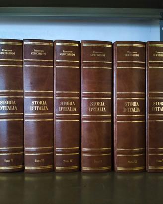 Storia d'Italia Guicciardini – 8 volumi completi