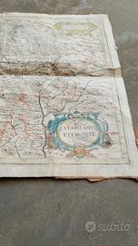 antica cartina Piemonte (600/700)