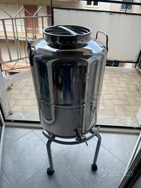 Fusto in acciaio inox 50 litri per aliment