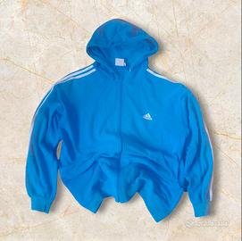 Felpa Adidas Azzurra 