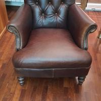 Poltrona in cuoio vintage