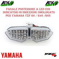 Fanale faro stop led Posteriore Yamaha R6/R46/R6S