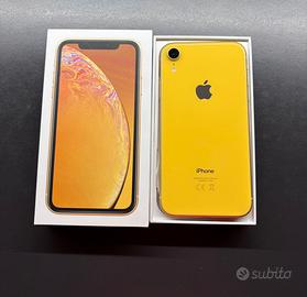 Iphone XR Giallo 128 Gb Batteria 100%