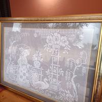 Quadro grande all' uncinetto