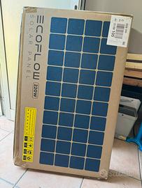 PANNELLO SOLARE ECHOFLOW 220W PORTATILE NUOVO