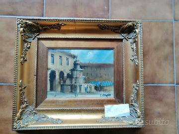 Quadro ad olio del maestra Salvatore D'Angelo