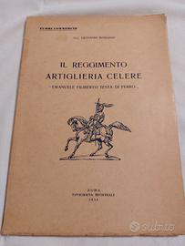 Libro Il Reggimento Artiglieria Celere Originale 