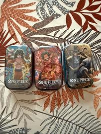 3 mini tin One piece sealed