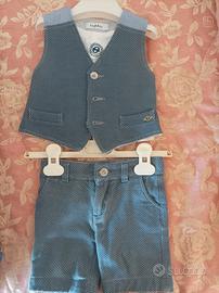 gilet + pantaloncini bimbo