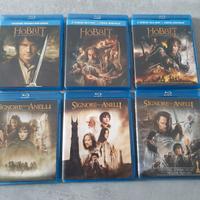 Blu-ray DVD Il signore degli anelli e lo hobbit
