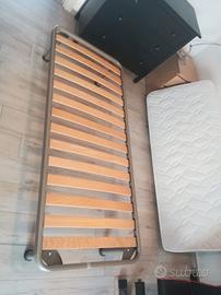 Materasso singolo con doghe