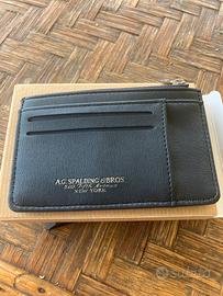 Portafoglio AG Spalding & Bros nuovo porta carte