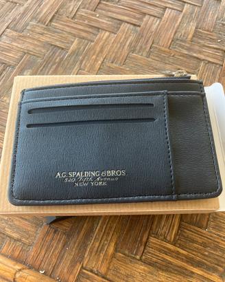 Portafoglio AG Spalding & Bros nuovo porta carte