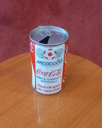 Lattina Coca cola edizione speciale Messico 1986