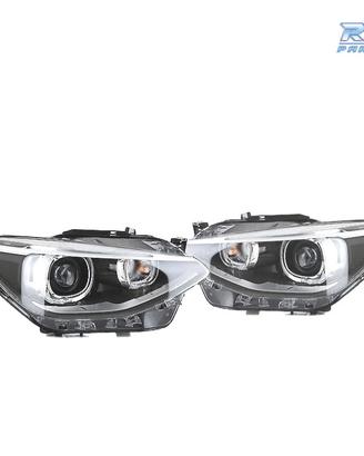 FARI BMW F20 F21 11-15 BIXENON ANGEL EYES FONDO NE