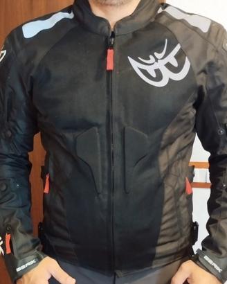 Giubbotto moto Berik e guanti LS2