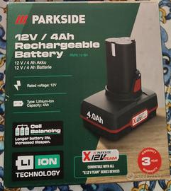 batteria Parkside 4AH X12