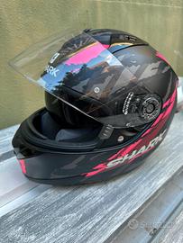 Casco Shark Ridill Oxyd Rosa Nuovo