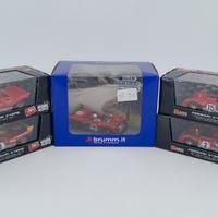 LOTTO 5 BRUMM FERRARI 312 PB MARZARIO MUNARI ICKX