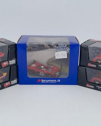 LOTTO 5 BRUMM FERRARI 312 PB MARZARIO MUNARI ICKX