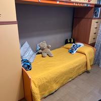 Cameretta con armadio a ponte