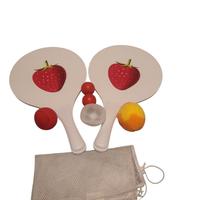 set estivo racchettoni da spiaggia