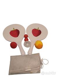 set estivo racchettoni da spiaggia