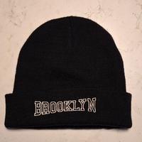 cappellino nero acrilico Terranova logo Brooklyn