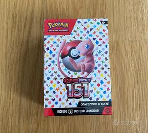 Pokemon 151 bundle 6 buste ITA