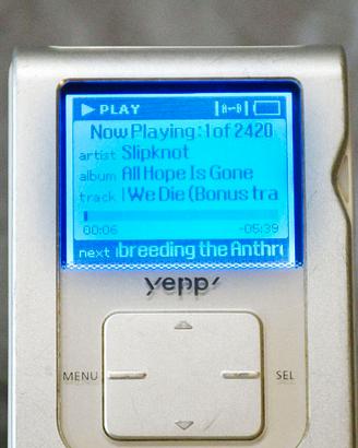Samsung YEPP YH-920 GS - MP3/FM radio