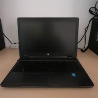 Laptop PC HP ZBook 15 + carica batteria