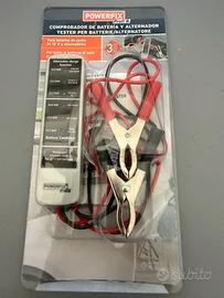 Tester Batteria Auto/Moto 12V Powerfix Profi