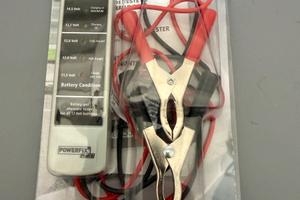 Tester Batteria Auto/Moto 12V Powerfix Profi