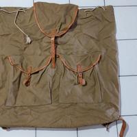 Zaino in tela cotone pesante Militare vintage