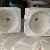 lavandini a bacile in pietra antichi
