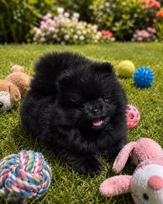 Spitz pomerania nano pedigree enci