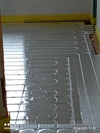 pannello riscaldamento a pavimento EPS+alluminio