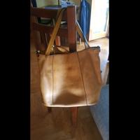 Borsa a spalla giallo senape