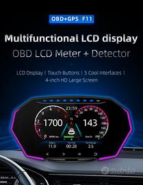 LCD Display Multifunzione F11 GPS Head Up