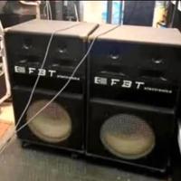 Casse Fbt amplificate dispongo rcf fbt outline