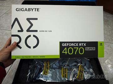Nvidia Gigabyte RTX 4070 SUPER Aero -White Edition